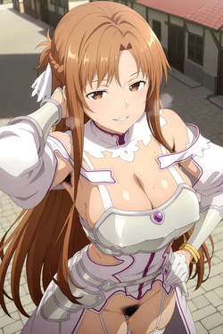 [Enaki] Asuna Yuuki - Sword Art Online (Patreon) [AI Generated] 作品封面