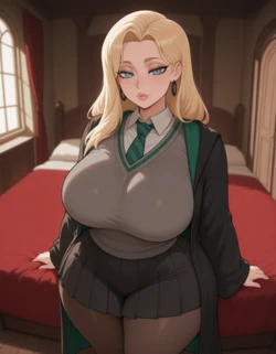 [HiSylfie] Female Malfoy / Harry Potter - Full set (Patreon) [AI Generated]