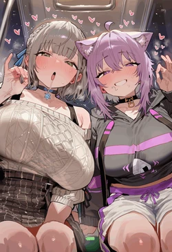 [regy/regy_2] shirogane_noel&Nekomata Okayu 900P (Patreon) [AI Generated]