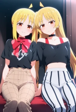 [Corudozera] [130pics] Nijika Ijichi x Seika Ijichi - FFM 3P (伊地知虹夏x伊地知星歌) / Bocchi the Rock! (ぼっち・ざ・ろっく！) [AI Generated]