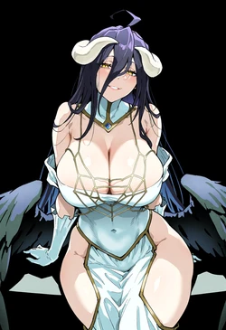 [Esu (Esurop)] Albedo x Black_Horse [AI Generated]