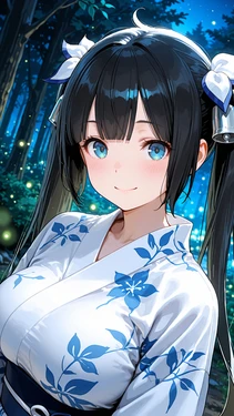 [AI Generated] 蛍エフェクト