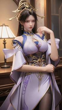[AI Generated]仙武传 楚萱儿荤素 作品封面