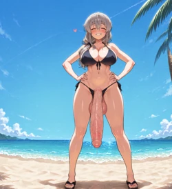 [Nazramath] Uzaki Tsuki - Futanari [AI Generated]