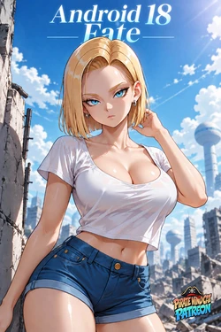 [Pirate Wind Cat] Android 18 Fate [AI Generated]