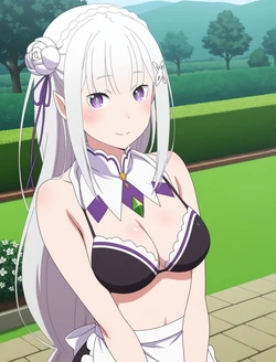 [Anipai] Emilia - Re:Zero [162 pics / Full Set] (Patreon) [AI Generated] 作品封面