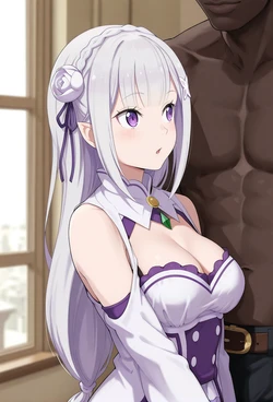 [AISuyuni] Emilia - BLACKED - 110 IMAGES (Patreon) [AI Generated] 作品封面