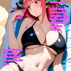 (Psj92) Nino's Hentai Beach (Extra 52) [AI Generated]