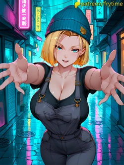 [FryTime] Android 18 - Dragon Ball [AI Generated]
