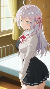[AIAnArt] Alya Kujo (Uniform) [AI Generated] 作品封面