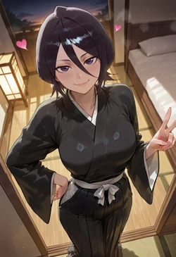 [RinAi] Rukia Kuchiki (243p) (Patreon) [AI Generated] 作品封面