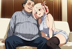 [tachibana ai] [Lycoris Recoil] Chisato Nishikigi in Sexy Sweater 173 illustrations | [リコリス・リコイル] 錦木千束 (例のセーター) 173枚 (Patreon) [AI Generated]
