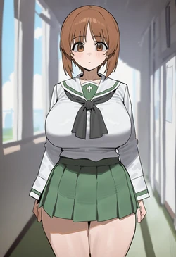 [kaminarimon_ai] Nishizumi Miho [AI Generated]