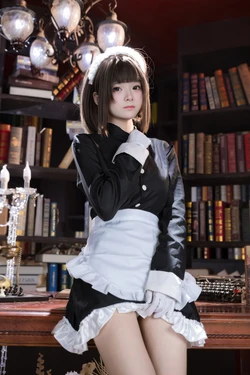 九柒喵_女仆教育 琉璃川椿 [66P] [66P+1g] 作品封面