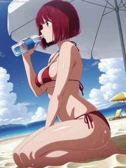 [asimpleningen] Kana Arima #12💖 (Patreon) [AI Generated] 作品封面