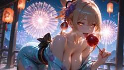[AIArt GiWu] Yoimiya - Genshin Impact [AI Generated]