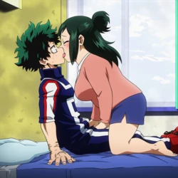 [Artist - TheFarAi] Inko x Izuku [AI Generated]