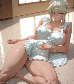 [Velurieve] Artoria Pendragon Alter (Lancer) - Naked Apron (2026-07-19) [AI Generated]