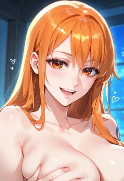 ChocoPizza - Nami of the Strawhats (One Piece) [AI Generated] 作品封面