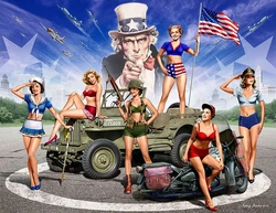 Military Model box Art Collection