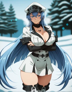 [Dax Animes/Dax AI] Esdeath - Akame Ga Kill! | Rerun Character [AI Generated]