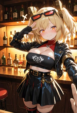 [Chisato] 酒館の奥でバーニスと秘密の催眠調教 [AI Generated]