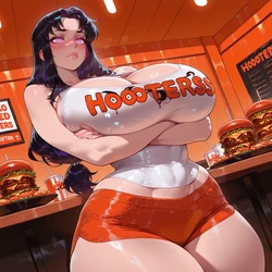 soitu Blackfire hooters 🔥Teen Titans DC [AI Generated]