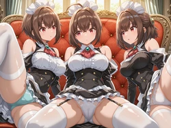 [Kyonkanie (Pantyless)] Android Maids - I'm the evil lord of an intergalactic empire [AI Generated]