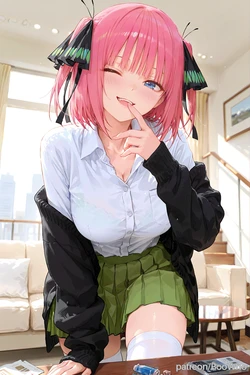 [BooWho] Nino Nakano (Patreon) [AI Generated] 作品封面