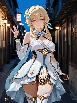 [HajiMi] Lumine (Genshin Impact) [AI Generated] 作品封面