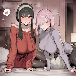 [Wsosw] フィオナ&ヨル X ボンド奉仕 妊娠Yor&Fiona X Bond 267p (Patreon) [AI Generated]