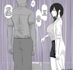 Curtain Goshi no Sensei _ 커튼 너머의 선생님 作品封面