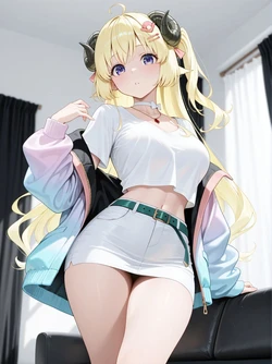 [YamiMa3.0] Tsunomaki Watame ホロライブ_角巻わため [AI Generated]