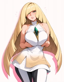 Fr34ky - Lusamine (Pokemon) (Patreon) (AI Generated) 作品封面