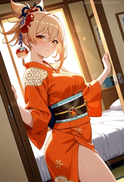 [AI_Omaga] Yoimiya (Genshin Impact) [AI Generated] 作品封面