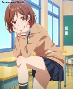 Bluu AI - [Extra] Akane Sakuramori | I'm Getting Married to a Girl I Hate in My Class (Patreon) [AI Generated] 作品封面