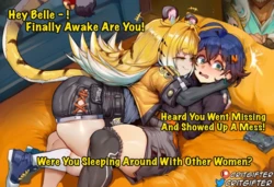 Ju FuFu X Belle [𝐂𝐫𝐢𝐭𝐆𝐢𝐟𝐭𝐞𝐫] [AI Generated] 作品封面