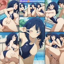 [wapai] Anna Yanami (Swimsuit) 八奈見 杏菜 [AI Generated]
