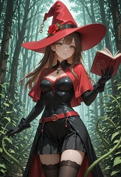 [BIGDIR][Patreon] Liz - Love magic apprentice -Chapter 2 ~ 3  - Magical Forest - - Fairy Creek - [AI Generated]