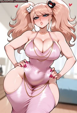 DreamcoreArt - Junko Enoshima (Patreon) (AI Generated) 作品封面
