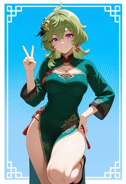 [BankaiArts] Chinese Dress • Genshin Impact [AI Generated]