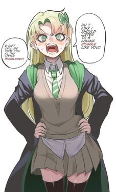 [Nico-MO] Female Draco Malfoy doesn't like you (Harry Potter)