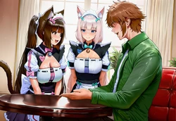 [RayAi] Chocola & Vanilla Sequel | Nekopara (Patreon) [AI Generated]