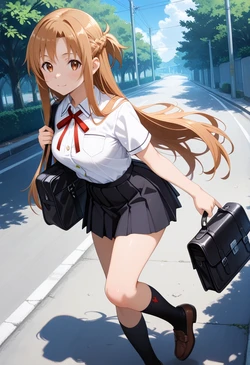 [ぱちゅ] Reincarnation into Another World — Asuna Yuuki & Suguha Kirigaya Arc [AI Generated] 作品封面