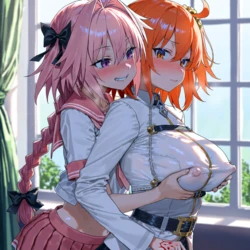 [DemonN] Master (Female) X Astolfo 140p (Patreon) [AI Generated]