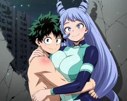 [REDARTai] Nejire Hado x Izuku | MHA (Patreon) [AI Generated]