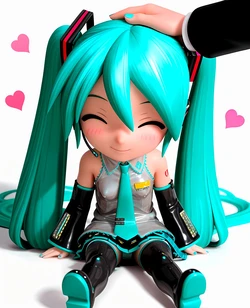 [K39]Hatsune Miku RandomSet 09 (3D attempt)[AI Generated] 作品封面