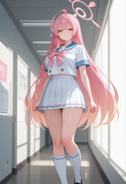[AIBeautyMIX] NO.978(V) Urawa Hanako | Blue Archive (Patreon) [AI Generated] 作品封面