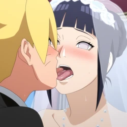 (libe-san) Boruto X Hinata Wedding (Ai Generated)