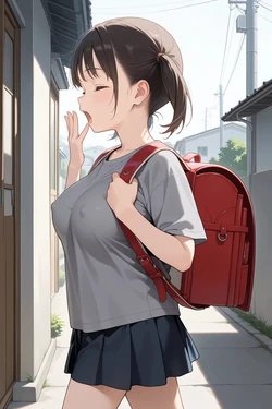 [AI Generated] 発育に合った下着を